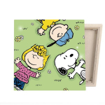 I Love Painting Peanuts DIY CUBIC PAINING 2525cm, Field Snoopy, 1 vnt Korėjos populiarūs žaislai