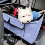 Didelė Pet Gear Booster sėdynė, skirta &scaron;unims / katėms, patogiai keičiamas įklotas