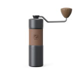 i Cafilas Chestnut rankinis kavos malūnėlis 7 kampo &scaron;erdies 420 nerūdijančio plieno 40 mm titanu dengtas &scaron;lifavimas 30 g talpa