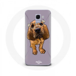 Coque pour Samsung Galaxy A6 2018 Beagle Race de chiens dessin Anim&eacute;