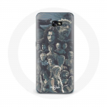 Coque pour Samsung Galaxy A5 2016 Game of Thrones Saison 8 Le Tr&ocirc;ne de Fer Affiche Personnages Fond