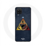 Coque pour Samsung Galaxy A22 4G Game of Thrones Saison 8 Le Tr&ocirc;ne de Fer Triangle Logo Baratheon La