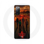 Coque pour Samsung Galaxy S20 FE Stranger Things Saison 4 Affiche Art Equipages de la Nouvelle Th&eacute;or