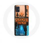 Coque pour Samsung Galaxy A51 5G Stranger Things Couverture des amis