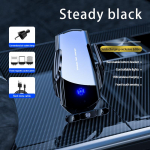 2024 &bdquo;Magic Clip&ldquo; automobilinis belaidis įkroviklis mobiliojo telefono laikiklis, i&scaron;ardymas, smilkalas, įdėtas atidarymo ir uždarymo navigacijos palaikymas, automobilio reikmenys juoda