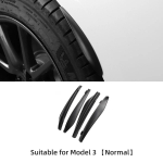 LUCKEASY Skirtas Tesla Model 3 -2023 automobilio purvasaugiai Model Y purvasaugiai Automobilio i&scaron;orės priedai Priekinis galinis sparnas Apsauginis sparnas