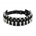 Dirbtinės odos apykaklės Kniedės Dekoras Charm Choker Kaklo papuo&scaron;alas Punk Rock Gothic Choker Kaklo papuo&scaron;alai Moterims Vyri&scaron;ki papuo&scaron;alai juoda