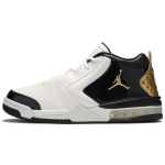 Air Jordan Big Fund Premium Balti Metalinio Aukso Unisex Sportbačiai Metalinis-Auksinis-Juodas CI2216-100 44.5