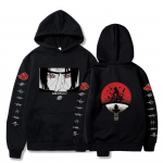 Vyrai ir moterys Japonijos anime Naruto Graphic Uchiha Itachi klasikinis megztinis megztinis megztinis Rudens ir žiemos bėgimo sportinės aprangos vir&scaron;us S