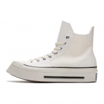 Converse Chuck 70 De Luxe Squared High Egret Unisex Kedai Kreminiai Juodi A06436C 36
