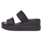 Crocs Lengvi Platforminiai Basutės Moteri&scaron;kos Basutės Juodos 206219-060 39-40