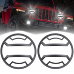 1 pora priekinių žibintų apsaugos rinkinys Jeep Wrangler JL 2018-2022