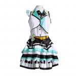 Project Sekai More More Jump Cosplay Kostiumas Poliesterio Mi&scaron;inys Saldūs Anime Vaidmenų Žaidimo Drabužiai Hinomori Shizuku,S white