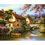 5D &bdquo;pasidaryk pats&ldquo; deimantinis paveikslas &bdquo;Gražus peizažas&ldquo; Siuvinėjimas kryželiu kri&scaron;tolinio akmens tapyba Namų dekoras 20X30CM
