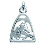 Les Tr&eacute;sors De Lily [B8297] - Pendentif Argent 'Lucky' Argent&eacute; - 15x17 mm sidabras