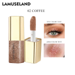 LAMUSELAND 8 Colors Skysti akių &scaron;e&scaron;ėliai Elegant Glitter Eyeshadow Akių makiažas