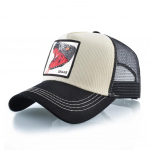 &bdquo;Streetwear&ldquo; beisbolo kepuraitė vyrams ir moterims Madingi siuvinėjimai &bdquo;Patch Trucker&ldquo; kepurės Unisex Snapback Hip Hop Drake Casquette Bones 56-59cm