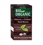 Henna plaukams: tamsiai rudas (100 g), Ekologi&scaron;ka plaukų spalva tamsiai ruda, Indo slėnis 13.828125