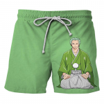 2022 m. vasaros japonų anime One Piece Luffy Zorro Print vyri&scaron;ki plaukimo &scaron;ortai Greitai džiūstantys paplūdimio drabužiai Maudymosi kostiumai Banglentės sportinės kelnės L
