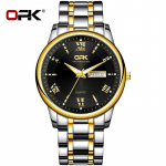 OPK prekės ženklo 8117 laikrodis, dvigubas kvarcinis laikrodis vyrams