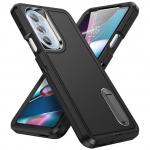 Su Kickstand Hoder apsauginiu dėklu, skirtu Motorola Moto Edge 30 Pro dulkėms atspariu kietu dangteliu, skirtu Motoroal Edge 30 Pro dėklams for MOTO Edge 30 Pro juoda