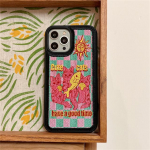 Mielas animacinių filmų Cat Fish Siuvinėjimo grotelių telefono dėklas, skirtas iPhone 13 12 11 Pro Xs Max X Xr Winter Prabangus Mink&scaron;tas smūgiams atsparus galinis dangtelis For iPhone XS Max