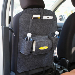 Automobilio automatinės sėdynės atlo&scaron;as kelių ki&scaron;enių laikymo krep&scaron;io laikiklio laikiklio kabykla 40cm*56cm tamsiai pilka spalva