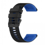 22 mm 26 mm silikoninis dirželis, skirtas Garmin Fenix7x/6x/5x / sportinė apyrankė, skirta Garmin Fenix7/6/5 i&scaron;maniojo laikrodžio apyrankei su įrankių priedais 22mm juoda/bedugnė