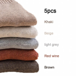 5 poros vienspalvės moteri&scaron;kos 100 % medvilninės kojinės Auk&scaron;tos kokybės rudens žieminės kojinės Paddy Daily Basic spalvingos mink&scaron;tos kojinės Lady 4,8 181 Atsiliepimai 364 užsakymai 5 pairs