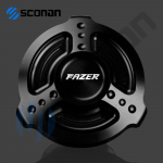 Skirta YAMAHA FZ6 FZ 6 FAZER FZ-1 FZ1 FAZER FZS1000 Motociklų priedai Variklio alyvos pildymo dangtelio karterio kam&scaron;čio dangčio sraigtinis bakas FAZER LOGO Black