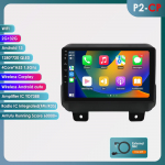 2 din Android Autoradio, skirtas JEEP Wrangler JL 2018 2019 2020 2021 Gladiator Car Radio Multimedijos vaizdo grotuvas GPS Navi Carplay 4G i&scaron;manusis ekranas HC2CP 4Core 2G 32G