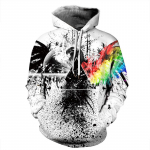 Pavasario rudens vyri&scaron;ki megztiniai su gobtuvu, 3D spausdinimu &bdquo;Eagle Streetwear&ldquo; ilgomis rankovėmis megztinis &bdquo;Hip Hop&ldquo; striukė Vyri&scaron;ka laisvalaikio sportinė apranga su gobtuvu M