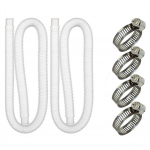 2 vnt. žarna baseino siurblio žarna 4 vnt. gnybtai vir&scaron; žemės