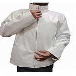 Balta vyri&scaron;ka tikros ėriuko odos striukė, Slim Fit motociklininko striukė, dviratininko striukė, kavinės motociklininko striukė, klubinė striukė, dovana jam XS balta