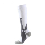 Bėgimo vyri&scaron;kos moteri&scaron;kos kompresinės kojinės futbolui nuo nuovargio skausmą mal&scaron;inančios 20-30 mmhg juodos kompresinės kojinės, tinkančios sportinėms kojinėms EU (40-46)