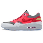 CLOT x Nike Air Max 1 Kiss Of Death - Solar Red Unisex Sportbačiai University-Red Cool-Grey DD1870-600 43 gray