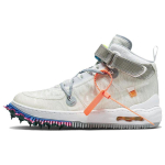 Off-White x Nike Air Force 1 Mid White Unisex Sportbačiai Skaidrūs DO6290-100 36 white