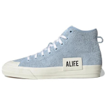Alife x adidas Nizza High Clear Sky Unisex Bėgimo bateliai Mėlyni Off-White GW5325 36