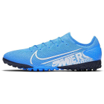 Nike Mercurial Vapor 13 Pro TF Mėlynos Herojus Vyri&scaron;ki Sportbačiai Baltas Obsidianas AT8004-414 43 blue