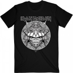 Iron Maiden Samurai Graphic balti unisex mar&scaron;kinėliai S