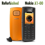 Atnaujintas Nokia atrakintas originalus Nokia X1-00 vieno SIM kortelės X1-01 dviejų SIM kortelių GSM mygtukinis mobilusis telefonas su 1 SIM kortele X1-01 2 SIM Simple Set