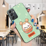 Dažytas modelio telefono dėklas, atsparus smūgiams mink&scaron;tas silikoninis TPU apsauginis telefono dėklas, skirtas Samsung dangteliui Samsung A01