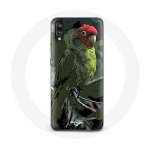 Coque pour Huawei P20 Lite Pionus Perroquet Rouge Vert