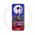 Coque pour Samsung Galaxy S6 edge La l&eacute;gende du Masque de Majora Zelda Jeux Vid&eacute;o