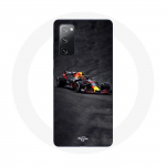 Coque pour Samsung Galaxy S20 FE Formule 1 Max Verstappen F1 noir rouge et jaune