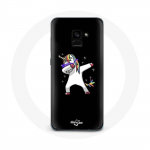 Coque pour Samsung Galaxy A8 Plus Dab unicorn licorne