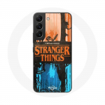 Coque pour Samsung Galaxy S22 Stranger Things Couverture des amis