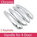 for Peugeot Expert Traveller 2017 2018  Luxuriou Chrome Door Handle Cover Trim Car Set Car Cap Styling Stickers Accessories