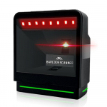 1D 2D Stalinis Brūk&scaron;ninio Kodo Skaitytuvas QR kodo skaitytuvas Daugiakryptis I&scaron;manus Jutiklis Nuskaitymas Laidinis USB 0 juoda