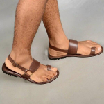 Vyri&scaron;ki batai Vyri&scaron;ki plok&scaron;čiapadžiai Vyri&scaron;ki basutės Vasarinės &scaron;lepetės Batai Vyri&scaron;ki Flip String Vintage Pu Outdoor Didelio dydžio Sandalai Zapatos De Hombres 47 brown